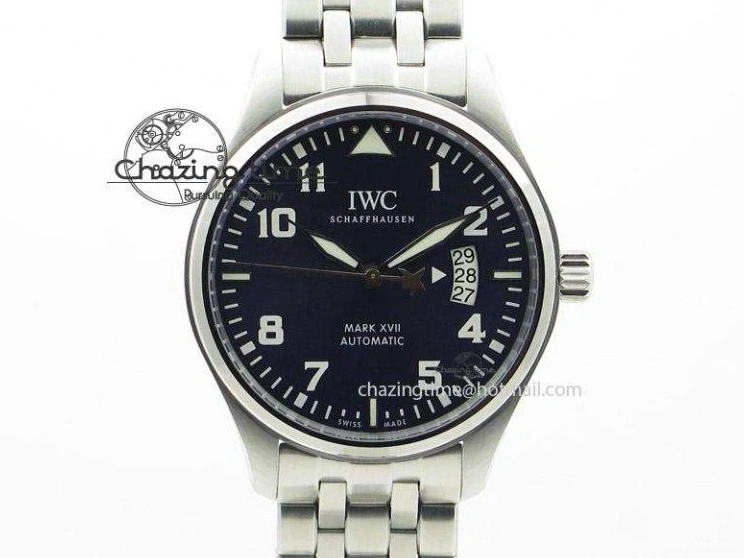 MIROTIME 0216 Classic PILOT IW389001 ZF 1:1 Best Edition Ceramic Case Green Dial on Green Nylon Strap A7750 (Function Same As Genuine) 7160